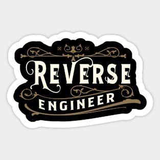 Reverse Engineer Sticker